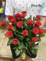 17 червоних троянд Ель торо 50 см