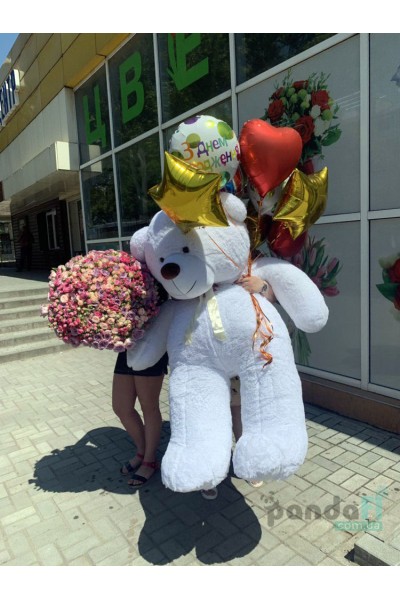 201 bush rose and mouse 200 cm with balls