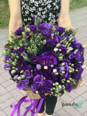 21 фіолетова еустома