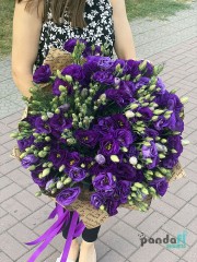 21 фіолетова еустома