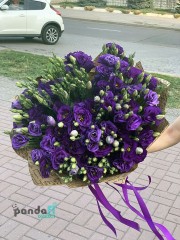 21 фіолетова еустома