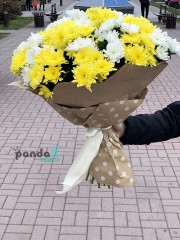 25 хризантем мікс