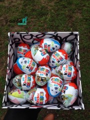 Set of 25 Kinder eggs