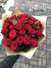 25 червоних троянд Гран Прі 60 см