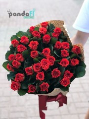 35 червоних троянд Ель Торо 60 см