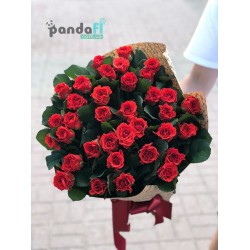 35 червоних троянд Ель Торо 60 см