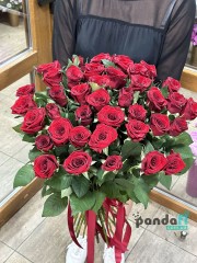 41 червона троянда 90 см