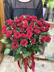 41 червона троянда 90 см
