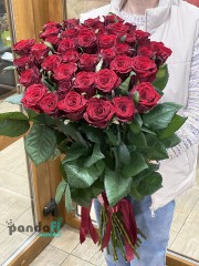 39 червоних троянда 70 см