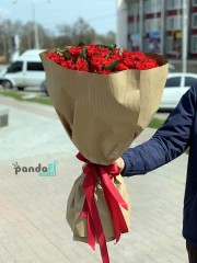 51 червона троянда Ель Торо 70 см #2