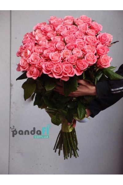 51 pink rose Karina 90 cm