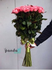 51 pink rose Karina 90 cm