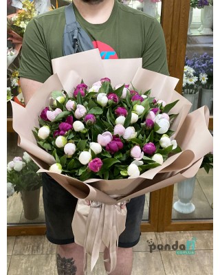 55 peonies