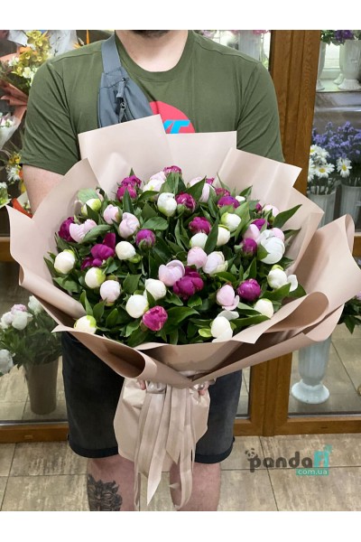 55 peonies