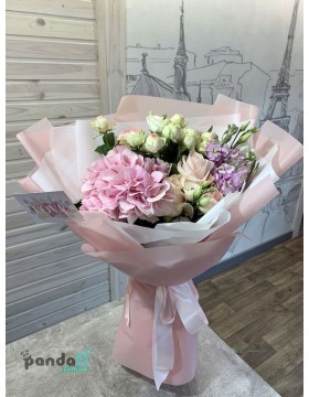 Bouquet with hydrangea #8