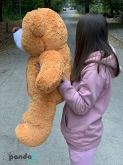Ведмедик 100 см карамельний