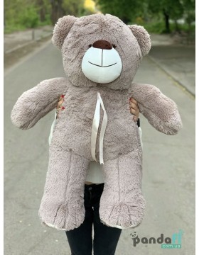 Ведмедик 100 см попелястий