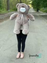 Ведмедик 100 см попелястий