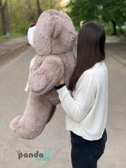 Ведмедик 100 см попелястий