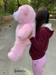 Ведмедик 100 см рожевий