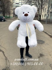 Ведмедик 130 см білий