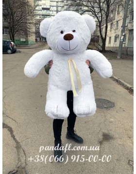 Ведмедик 130 см білий