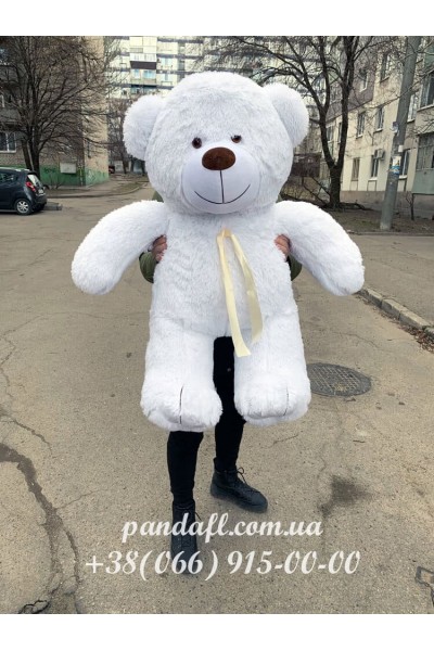 Ведмедик 130 см білий