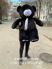 Ведмедик 130 см чорний