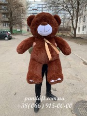 Ведмедик 130 см коричневий