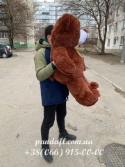Ведмедик 130 см коричневий