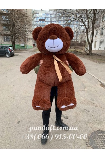 Ведмедик 130 см коричневий