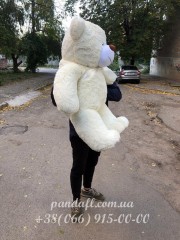 Ведмедик 130 см молочний