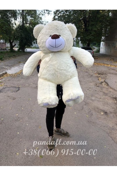 Ведмедик 130 см молочний