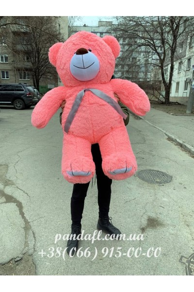 Ведмедик 130 см рожевий