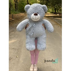 Teddy bear 130 cm gray