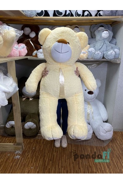 Ведмедик 150 см персиковий