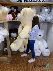 Ведмедик 150 см персиковий