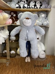 Ведмедик 150 см сірий