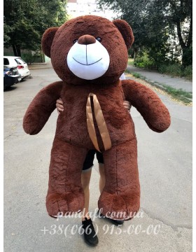 Ведмедик 170 см коричневий
