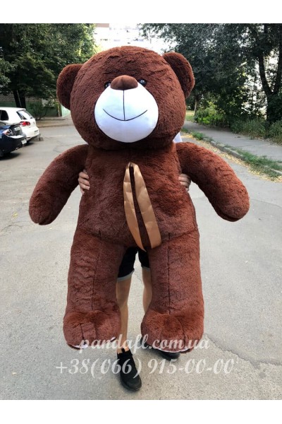 Ведмедик 170 см коричневий