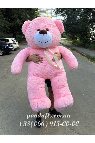 Мишка 160 см розовый