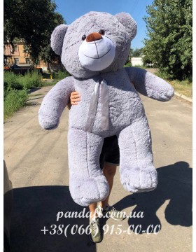 Мишка 160 см серый