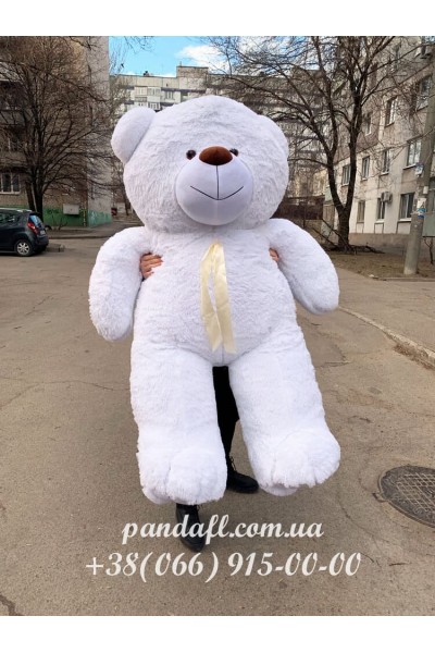 Ведмедик 200 см білий