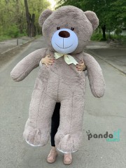 Ведмедик 200 см попелястий