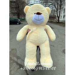 Ведмедик 200 см персиковий