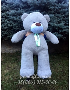 Ведмедик 200 см сірий