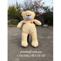 Ведмедик 250 см персиковий