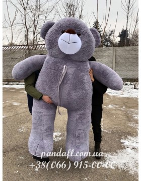 Мишка 250 см серый