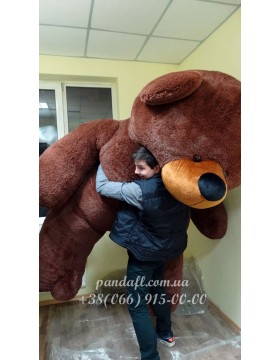 Мишка 300 см коричневый