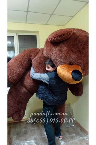 Ведмедик 300 см коричневий